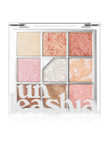 Unleashia Glitterpedia Eye Palette палитра сенки за очи цвят No.1 All Of Glitter 6.2 гр.