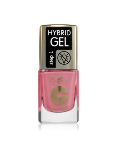 Delia Cosmetics Coral Hybrid Gel гел лак за нокти без използване на UV/LED лампа цвят 121 11 мл.
