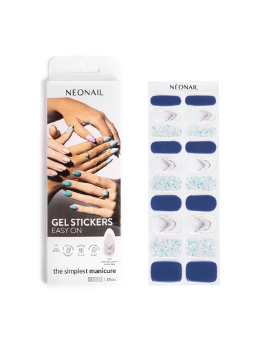 NEONAIL Easy On Gel Stickers Стикери за нокти цвят M10 20 бр.