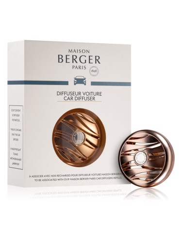 Maison Berger Paris Blissful поставка за ароматизатор за автомобил с клипс (Rose Gold) 1 бр.