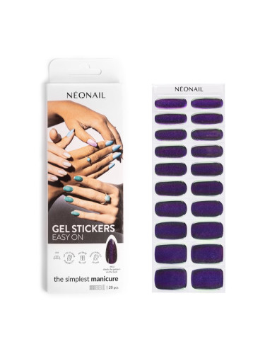 NEONAIL Easy On Gel Stickers Стикери за нокти цвят M02 20 бр.