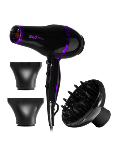 Wad Bris Hair Dryer сешоар Black/Purple 1 бр.