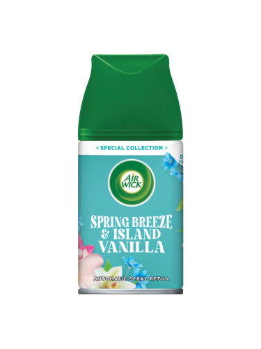 Air Wick Freshmatic Spring Breeze & Island Vanilla ароматизатор за въздух пълнител 250 мл.