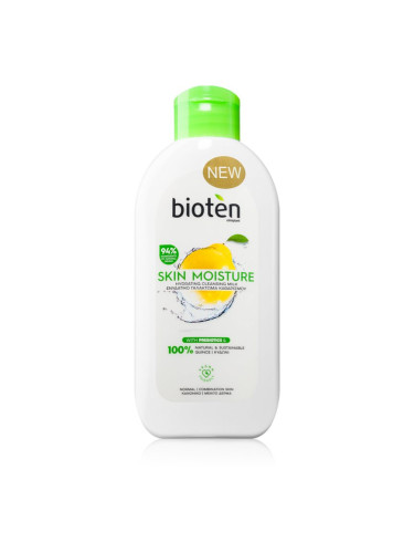 Bioten Skin Moisture почистващо мляко за тяло за нормална към смесена кожа за жени 200 мл.