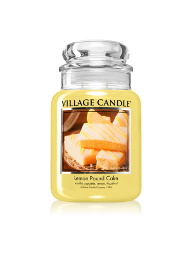 Village Candle Lemon Pound Cake ароматна свещ 602 гр.