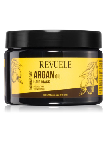 Revuele Argan Oil Hair Mask интензивна маска за суха и увредена коса 360 мл.