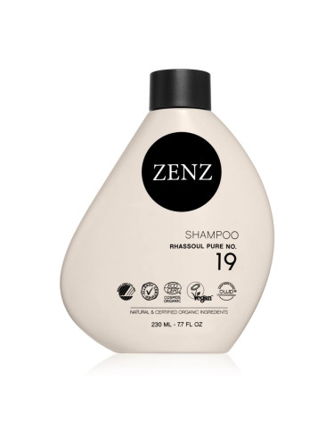 ZENZ Organic Rhassoul Pure No. 19 хидратиращ шампоан с ефект на балсам 230 мл.