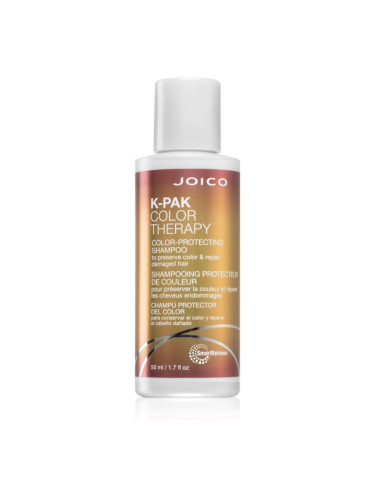 Joico K-PAK Color Therapy регенериращ шампоан  за боядисана и увредена коса 50 мл.