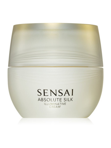 Sensai Absolute Silk Illuminative Cream хидратиращ крем против бръчки и тъмни петна 40 мл.