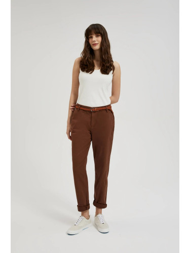 Marisse Women's Trousers L-Sp-4311 D.Brown
