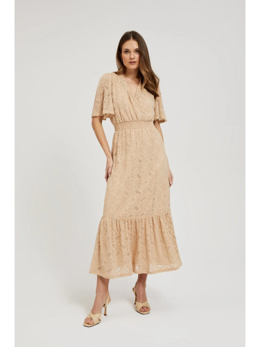 Marisse Women's Dress L-Su-4320 Beige