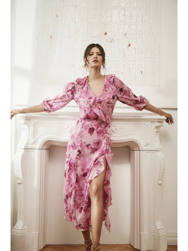 Marisse Women's Dress L-Su-4312 D.Pink