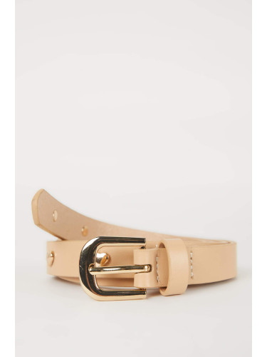 DEFACTO Woman Faux Leather Classic Belt