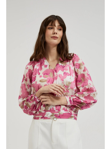 Marisse Women's Shirt L-Ko-4326 Pink