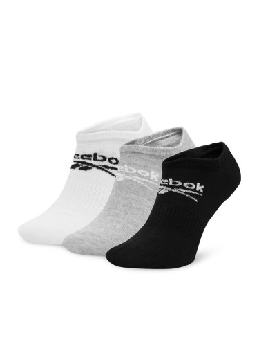Reebok Комплект 3 чифта къси чорапи унисекс R0353-SS24 (3-pack) Цветен