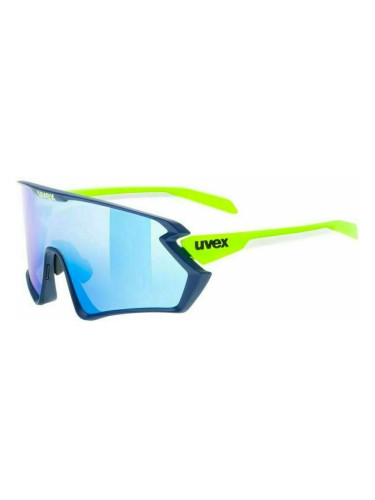 UVEX Sportstyle 231 2.0 Blue Yellow Mat/Mirror Blue Колоездене очила