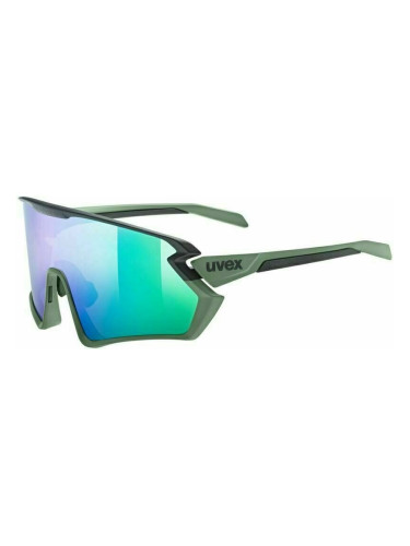 UVEX Sportstyle 231 2.0 Moss Green/Black Mat/Mirror Green Колоездене очила