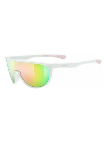 UVEX Sportstyle 515 White Mat/Mirror Pink Колоездене очила