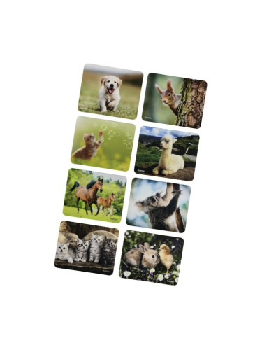 Подложка за мишка Hama Animal 54790, снимки на животни, 220 x 180 x 10 mm