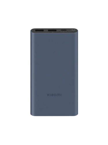 Външна батерия/power bank/ Xiaomi BHR5884GL, 10 000mAh, синя, 1х USB-C, 2x USB-A