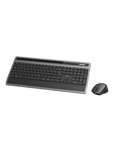 Комплект клавиатура и мишка Hama KMW-600 Plus, безжични, 2400 dpi, Bluetooth, черни