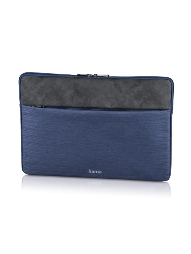 Калъф за лаптоп Hama Tayrona 216552, до 15.6" (39.62 cm), полиестер/полиуретан, синя