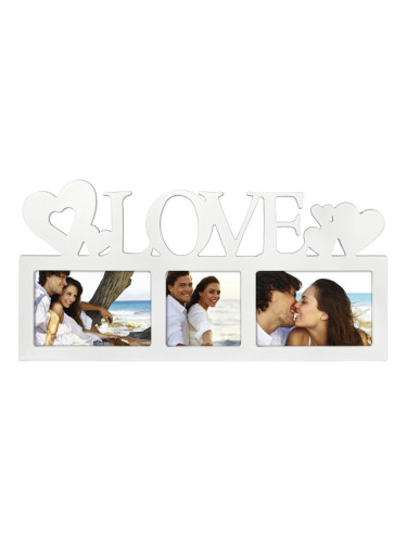Рамкa за снимки Hama Monreal-Love, 2x 10x15 cm, 1x 10x10 cm, за стена
