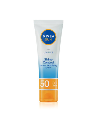 Nivea SUN UV FACE лек матиращ крем за лице за тен SPF 50 50 мл.
