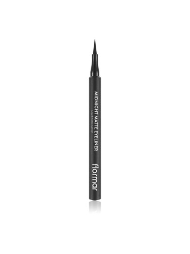 flormar Midnight Matte Eyeliner очна линия писалка с матиращ ефект цвят 01 Black 1,2 мл.
