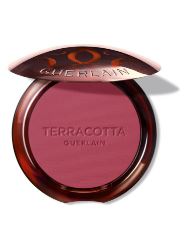 GUERLAIN Terracotta Blush освежаващ руж цвят 04 Deep Pink 5 гр.
