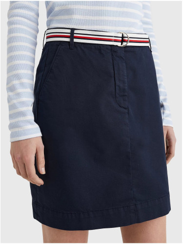 Navy blue women's skirt Tommy Hilfiger