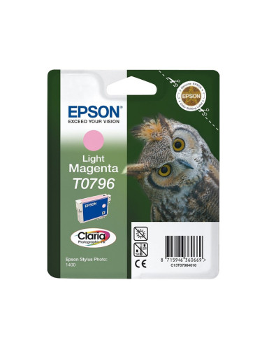 Касета ЗА EPSON Stylus Photo 1400/P50 - Light Magenta - T0796 - P№ C13T07964010 - 11.1ml