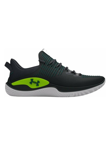 Under Armour Men's UA Flow Dynamic INTLKNT Training Shoes Black/Anthracite/Hydro Teal 8,5 Фитнес обувки
