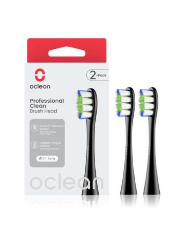 Oclean Professional Clean P1C5 B02 сменяеми глави Black 2 бр.