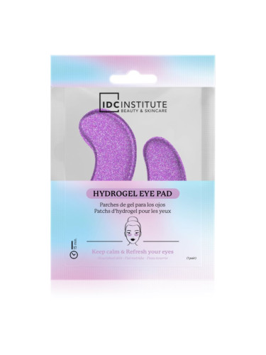 IDC Institute Glitter Eye Purple маска за околоочната зона 1 бр.