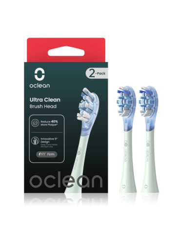 Oclean Ultra Clean UC01 сменяеми глави Green 2 бр.