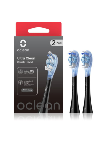 Oclean Ultra Clean UC02 сменяеми глави Черен 2 бр.