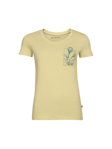Women's T-shirt made of organic cotton ALPINE PRO TERMESA weeping willow variant pb