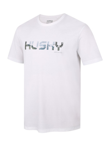 Men's cotton T-shirt HUSKY Tee Wild M white