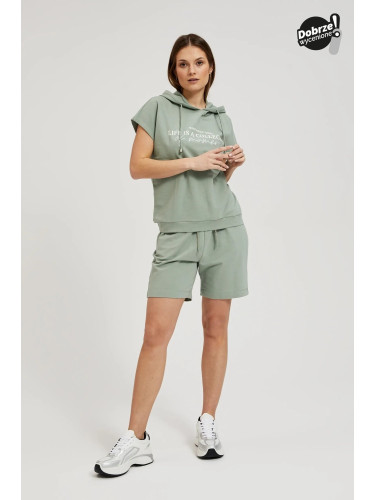 Women's shorts MOODO - olive