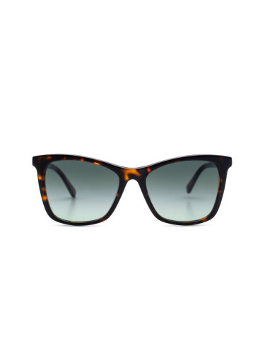 Moschino Love Mol020/S 086 IB 53 - квадратна слънчеви очила, дамски, кафяви