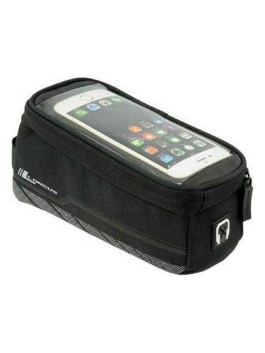 Longus Media Stem Bag Phone Frame Bag Black L