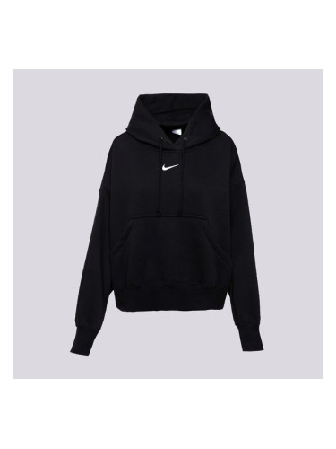 Nike Суитчър W Nsw Phnx Flc Oos Po Hoodie дамски Дрехи Суичъри DQ5858-010 Черен