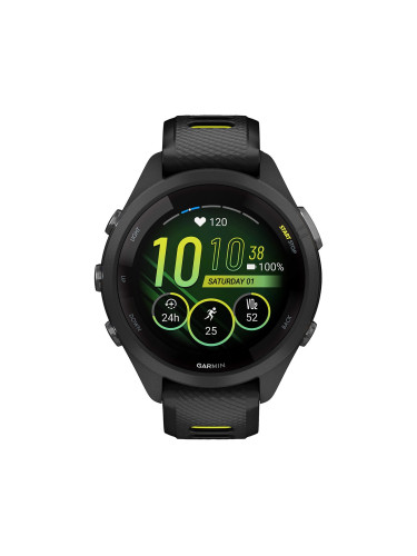 Смарт часовник Garmin Forerunner 265S Black/Amp Yellow 010-02810-13