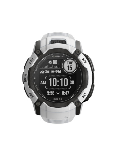 Смарт часовник Garmin Instinct 2X Solar Whitestone 010-02805-04