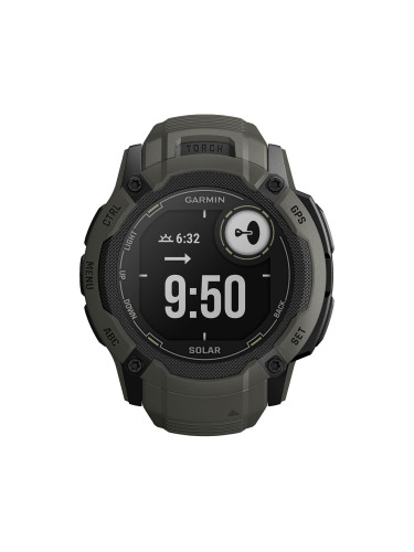 Смарт часовник Garmin Instinct 2X Solar Moss 010-02805-05