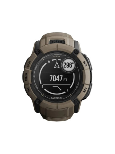 Смарт часовник Garmin Instinct 2X Solar Tactical Edition Coyote Tan 010-02805-02