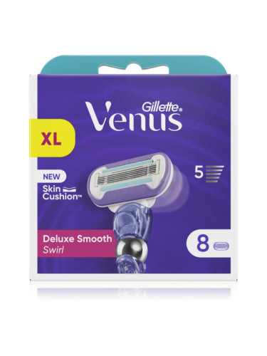 Gillette Venus Deluxe Smooth Swirl Резервни остриета 8 бр.