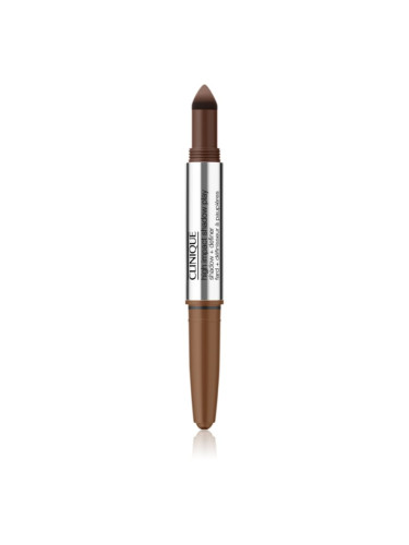 Clinique High Impact™ Shadow Play сенки за очи в молив дуо цвят Rum + Cola 1.9 гр.