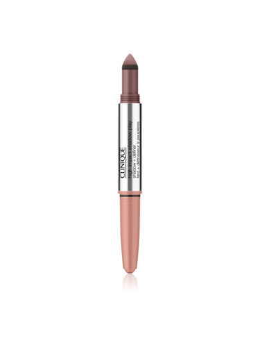 Clinique High Impact™ Shadow Play сенки за очи в молив дуо цвят Rose +Truffles 1.9 гр.
